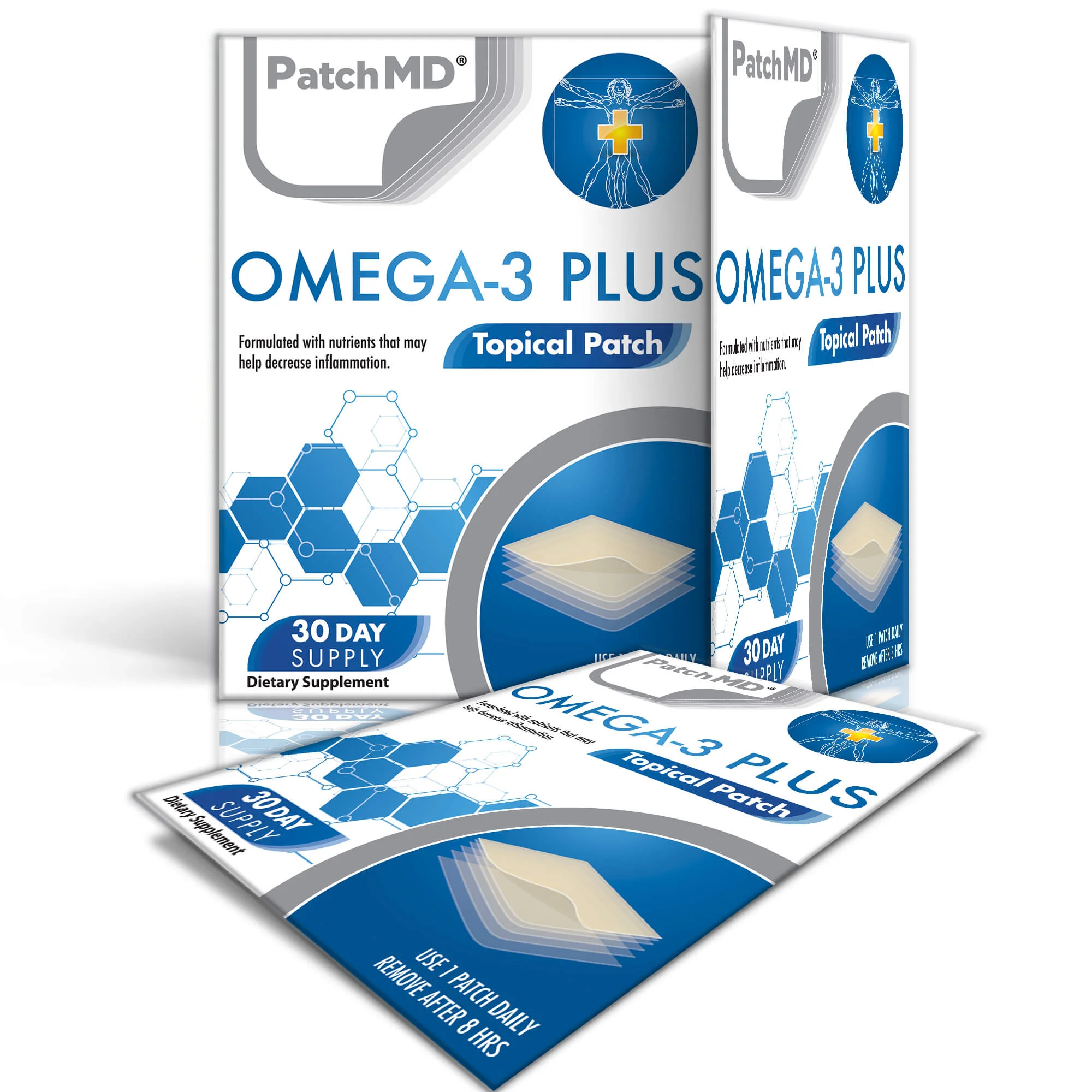 Best Omega 3 Supplement via Patch Technology PatchMD